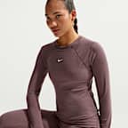 Nike Sportswear Chill Knit Women's Tight Long-Sleeve Ribbed Top