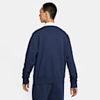 Nike Club Fleece Men's Long-Sleeve Fleece Polo
