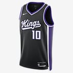 Jersey Nike Dri-Fit Swingman de la NBA Sacramento Kings 2023/24 Icon Edition - Negro