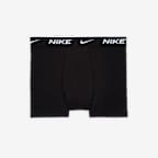 Nike Older Kids' Everyday Cotton Solid Boxer Briefs (3-Pack)