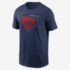 Atlanta Braves Icon Men's Nike MLB T-Shirt - Navy