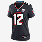 Nico Collins Houston Texans Women's Nike NFL Game Jersey - Navy