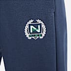 Nike Sportswear Women's High-Waisted Wide-Leg Fleece Trousers