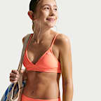Nike Swim Effortless Essential Big Kids' (Girls') Triangle Bikini Set