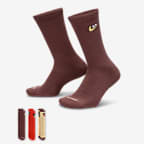 ถุงเท้าข้อยาว Nike Everyday Plus Cushioned (3 คู่) - หลายสี