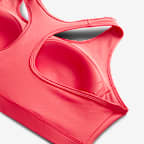 สปอร์ตบราผู้หญิงเสริมฟองน้ำ Nike Swoosh Medium Support (พลัสไซส์)