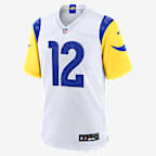 Puka Nacua Los Angeles Rams Men's Nike NFL Game Jersey - White