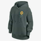 Green Bay Packers Rivalries Collection Phoenix Women's Nike NFL Oversized Pullover Hoodie - Vintage Green