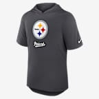 Playera Nike Dri-FIT de la NFL con gorro para hombre Pittsburgh Steelers