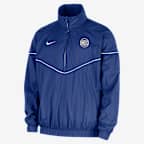 New York Knicks Courtside Windrunner Men's Nike NBA Anorak Jacket