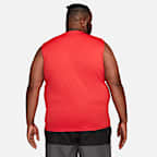 Playera sin mangas para hombre (personas altas y tallas grandes) Nike Swim Hydroguard Essential