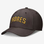 San Diego Padres Evergreen Swoosh Men's Nike Dri-FIT MLB Hat - Brown