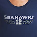 Playera Nike Dri-FIT de la NFL para mujer Seattle Seahawks Rivalries Collection Slub