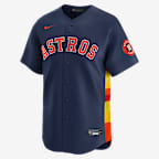 Jersey Nike Dri-FIT ADV de la MLB Limited para hombre José Altuve Houston Astros