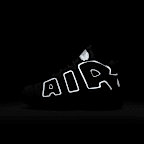 Calzado para niños grandes Nike Air More Uptempo