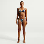 Parte de arriba de bikini triangular para mujer Nike Swim