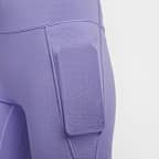 Nike Universa Women's High-Waisted 8" Biker Shorts with No Front Seam