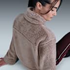 ナイキ スポーツウェア エッセンシャル ウィメンズ ハイパイル フリース ジャケット