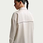 Nike Sportswear Women's Oversized Satin Long-Sleeve Top