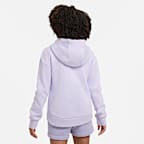 Nike Sportswear Club Fleece Older Kids' (Girls') Full-Zip Hoodie