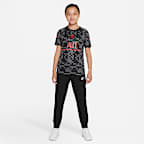 Paris Saint-Germain Older Kids' Nike Dri-FIT Pre-Match Football Top