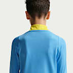 Haut d'entraînement de football en maille Nike Dri-FIT FC Barcelona Strike 4e tenue pour ado