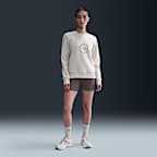 ナイキ スポーツウェア フェニックス フリース ウィメンズ クルーネック スウェットシャツ