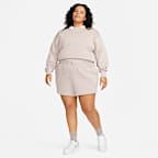 Shorts de cintura alta con ajuste holgado para mujer (talla grande) Nike Sportswear Phoenix