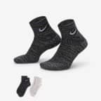 Nike Everyday Cushioned Ankle Socks (2 Pair) - Multi-Color
