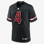 Jeremiyah Love Arizona Cardinals Men's Nike NFL Game Jersey - Black