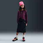 Playera de manga larga para niña talla grande Nike Sportswear Essential