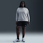 Sudadera de cuello redondo holgada para mujer (talla grande) Nike Sportswear Club Fleece