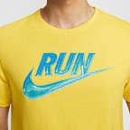 나이키 마일러 런 에너지 남성 드라이 핏 반팔 러닝 탑