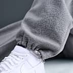 Nike Solo Swoosh Men's Fleece Open-Hem Trousers