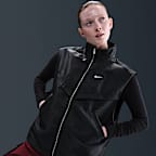 Veste sans manches satinée Nike Sportswear Windrunner pour femme