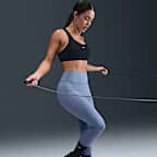 Nike Universa Women's High-Waisted 7/8 Leggings with No Front Seam