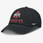 Gorra universitaria Nike ajustable para hombre Ohio State On-Field Club Gameday - Negro