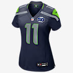 Jaxon Smith-Njigba Seattle Seahawks 50th Anniversary Women’s Nike NFL Game Jersey - Navy
