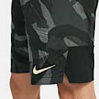 Nike Dri-FIT Flex Men's 9" (23cm approx.) Woven Camo Fitness Shorts