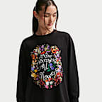 ナイキ ウィメンズ ロングスリーブ バスケットボール Tシャツ