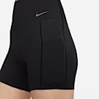 Nike Universa Women's High-Waisted 12.5cm (approx.) Biker Shorts with No Front Seam