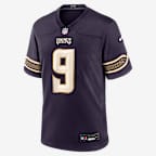 J.J. McCarthy Minnesota Vikings Rivalries Collection Men's Nike NFL Game Jersey - Purple