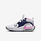 White/Midnight Navy/Light Silver/Playful Pink