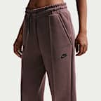 Joggers de tiro medio para mujer Nike Sportswear Tech Fleece