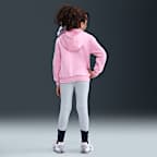 Nike Sportswear Club Little Kids' Fleece Full-Zip Hoodie