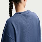 나이키 스포츠웨어 칠 테리 여성 오버사이즈 프렌치 테리 크루넥 스웻셔츠