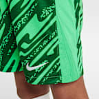 Calções de futebol de réplica Nike Dri-FIT do equipamento de guarda-redes Stadium FC Barcelona 2024/25 Júnior