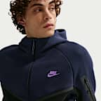 Nike Tech Windrunner-Jacke aus Fleece mit durchgehendem Reißverschluss (Herren)