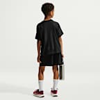Shorts de tejido Fleece Dri-FIT para niño talla grande Nike Pro