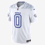 Keon Coleman Buffalo Bills Rivalries Collection Men's Nike Dri-FIT NFL Limited Jersey - White
